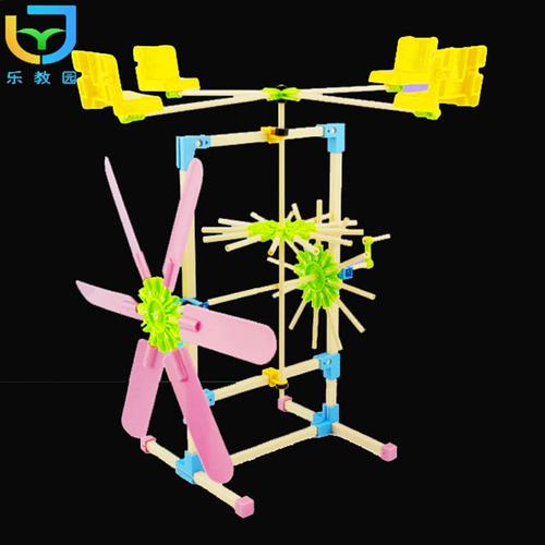 旋轉(zhuǎn) STEM 夢 沉浸式科學(xué)的可拼長風(fēng)車套裝